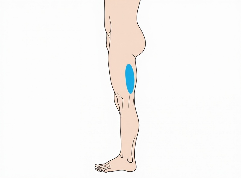 Dermatome map showing L4, L5, and S1 nerve distribution patterns in the leg